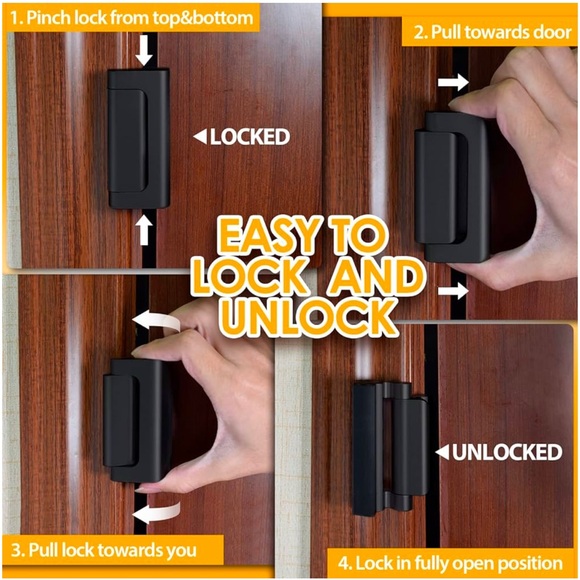Home Security Door Reinforcement Lock****FINAL MARKDOWN**** - Picture 4 of 6